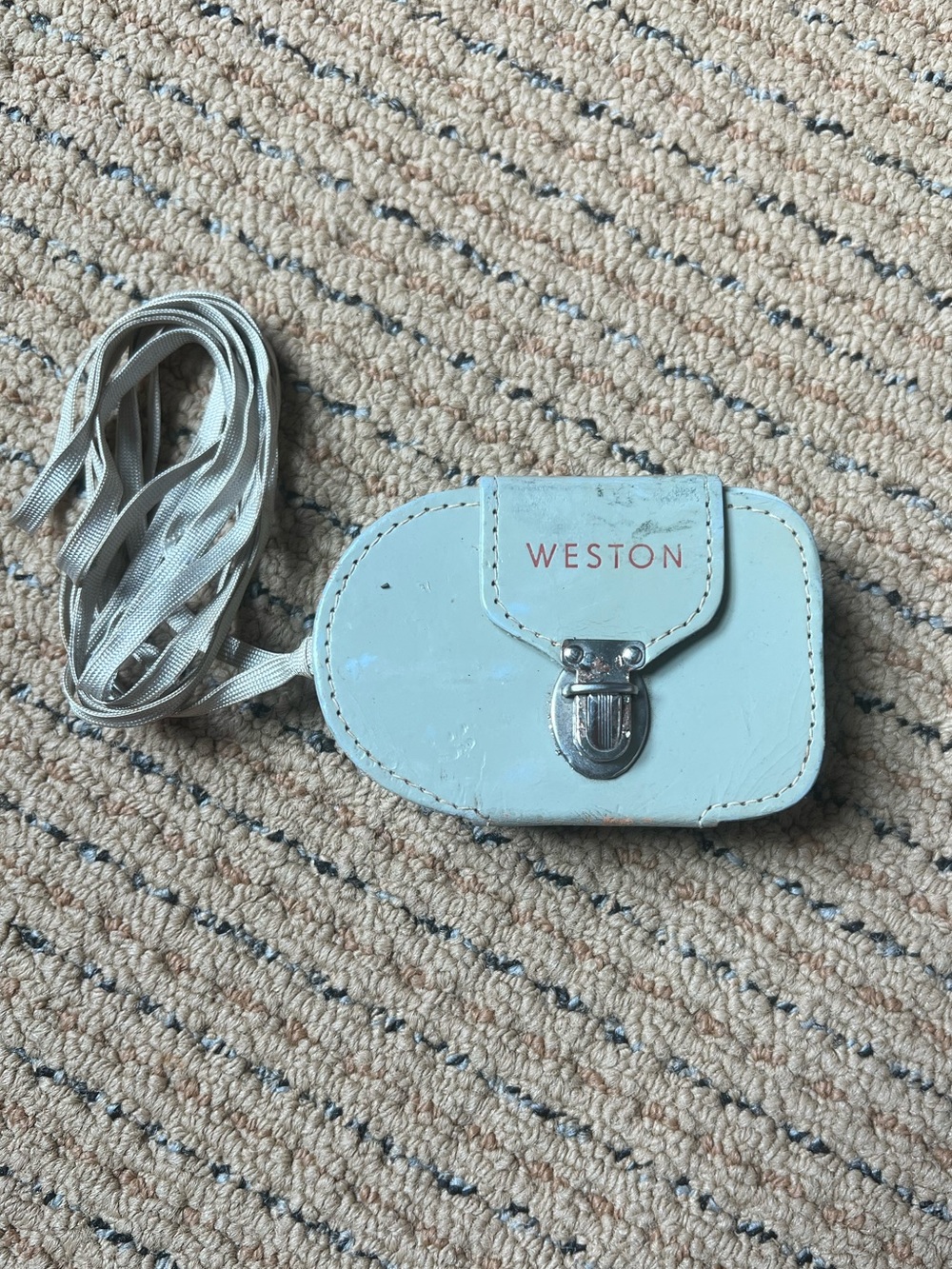 USED Vintage Weston Photo Light Meter Decor only in Gray Grey